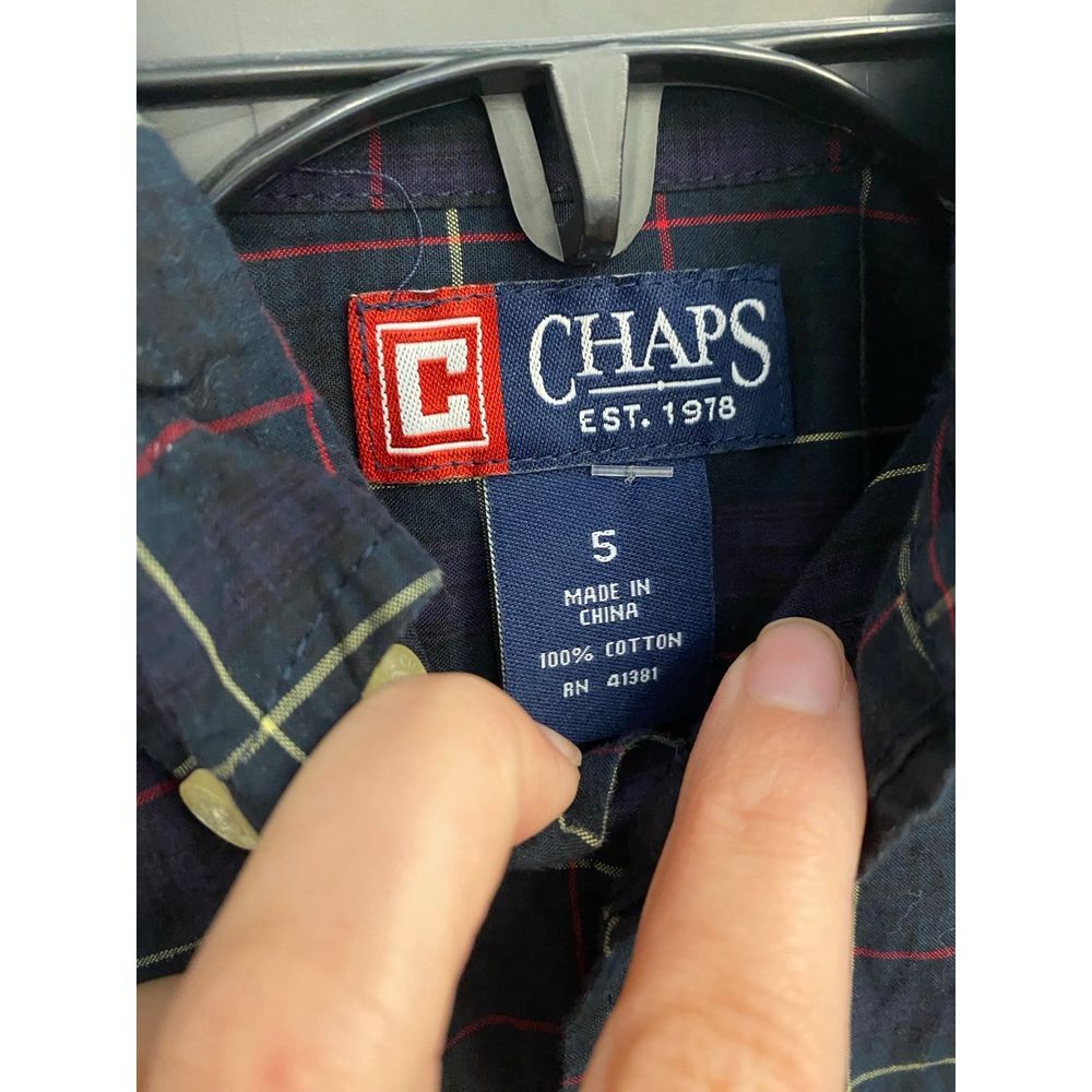 Chaps button down size 5 - Picture 2 of 3